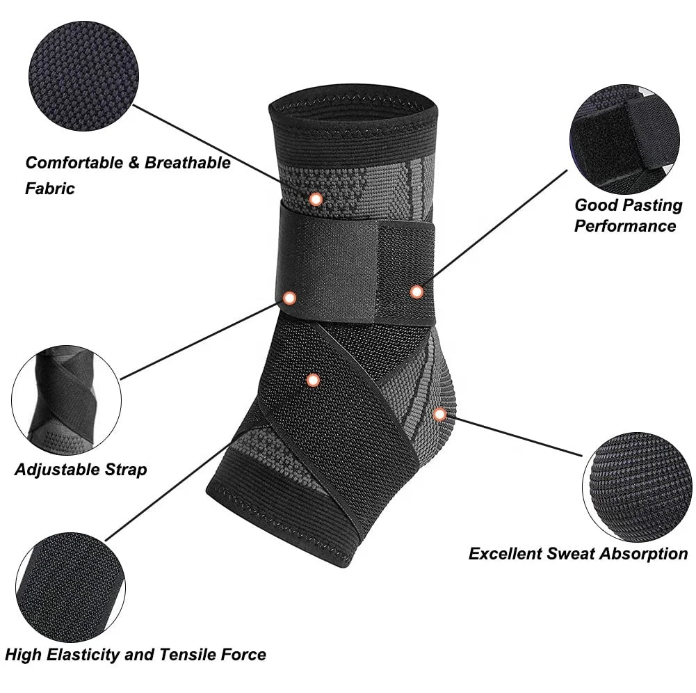 Wellstride Adjustable Arch & Ankle Support